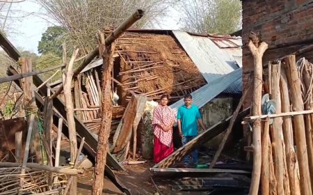 କାଳ ବୈଶାଖି ଝଡ଼ର ଦାଣ୍ଡବ,ଜନତା ହନ୍ତସନ୍ତ