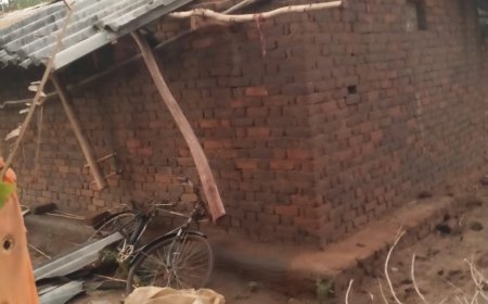 ଚାଟିଗୁଡା ପଞ୍ଚାୟତରେ କାଳବୈଶାକୀର ପ୍ରଭାବ ପାଞ୍ଚ ଜଣଙ୍କ ଘରର ଆଜବେଷ୍ଟ ଉଡିଲା