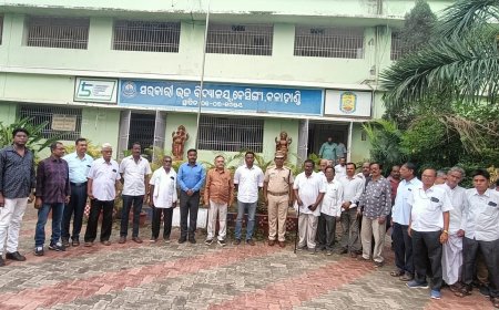 ୯ଦଫା ଦାବିକୁ  ନେଇ ସିଟିଜେନ ଫୋରମ ପକ୍ଷରୁ  ଏସ.ପି .ଙ୍କ ନିକଟରେ ଦାବି, ଚୋରି ଜାଗାରେ ପେଟ୍ରୋଲିଙ୍ଗ କରିବା ପାଇଁ  ଏସ.ପି.ନିର୍ଦ୍ଦେଶ ।