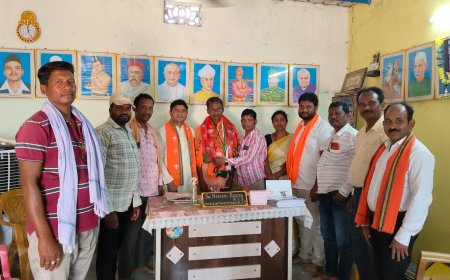 ବିଜେଡି ଛାଡି ବିଜେପିରେ ମିଶିଲେ ଭଣ୍ଡାରୀଗୁଡା ସମିତି ସଭ୍ୟ ।