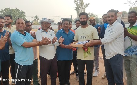 ଅଲ୍ ଷ୍ଟାରସ କ୍ରିକେଟ କ୍ଲବ ତରଫରୁ ସାହସିକତା ସମ୍ମାନ ।