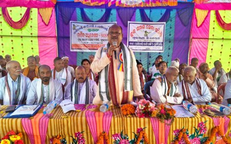 କୁଇ ସମାଜ ସେବା ସମିତି ରାଶି ଶାଙ୍ଗ୍ରି ବେଟି ମେଣ୍ଡି ଶାଖାର ବାର୍ଷିକ ସାଧାରଣ ଉତ୍ସବ ।