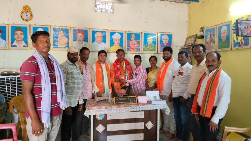 ବିଜେଡି ଛାଡି ବିଜେପିରେ ମିଶିଲେ ଭଣ୍ଡାରୀଗୁଡା ସମିତି ସଭ୍ୟ ।