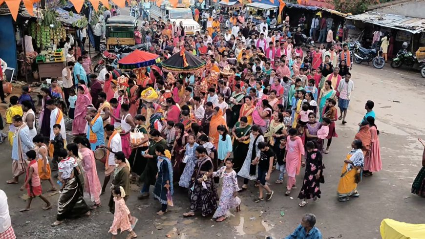 ଠାକୁରାଣୀ ଯାତ୍ରା ଉଦଯାପିତ।