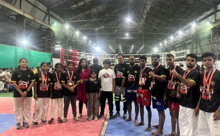 କଲିକତା ଠାରେ ଅନୁଷ୍ଠିତ ଇସକା ଇଣ୍ଡିଆ ଜାତୀୟ କିକ୍ ବକ୍ସିଂ ପ୍ରତିଯୋଗିତା-୨୦୨୫ ରେ କଳାହାଣ୍ଡି ଜିଲ୍ଲାକୁ ୧ ସ୍ୱର୍ଣ୍ଣ ଓ ୪ଟି ବ୍ରୋଞ୍ଜ।