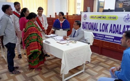 ଦ୍ଵିତୀୟ ରାଷ୍ଟ୍ରୀୟ ଲୋକ ଅଦାଲତ-୨୦୨୫, ଅନୁଷ୍ଠିତ, ୨୬୨୦ ଟି ମାମଲା ଫଇସଲା।