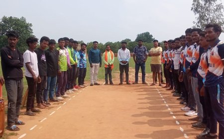 ବଡ଼ନୀ ଠାରେ ମା ଠାକୁରାଣୀ କ୍ରିକେଟ ଟୁର୍ନାମେଣ୍ଟ ଉଦଘାଟିତ |