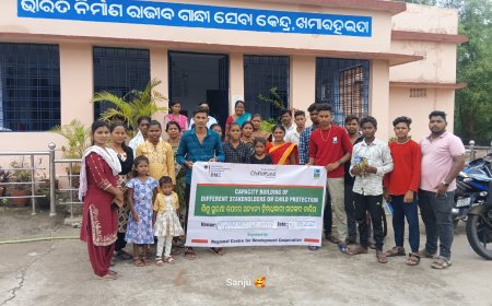 ପଞ୍ଚାୟତ ସ୍ତରୀୟ ଶିଶୁ ସୁରକ୍ଷା ସମିତି ଓ  ଅନ୍ୟାନ୍ୟ ହିତାଧିକାରୀ ମାନଙ୍କ ଦକ୍ଷତା ବୃଦ୍ଧି ତାଲିମ ।