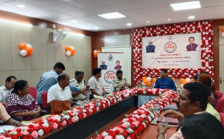 ନିଶା ନିବାରଣ ପାଇଁ ମୁଖ୍ୟମନ୍ତ୍ରୀ ଙ୍କ ଦ୍ୱାରା ଲୋଗୋ, ଵିଜ୍ଞାପନ ଓ ଥିମ ସଙ୍ଗର ଉନ୍ମୋଚନ।