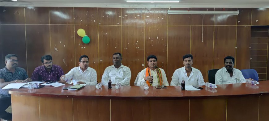 ବିକଶିତ ଗାଁ ବିକଶିତ ଓଡ଼ିଶା ଯୋଜନା ଖସଡ଼ା ପ୍ରସ୍ତୁତ ନେଇ ପଞ୍ଚାୟତ ସମିତି ର ସ୍ଵତନ୍ତ୍ର ବୈଠକ ଅନୁଷ୍ଠିତ।