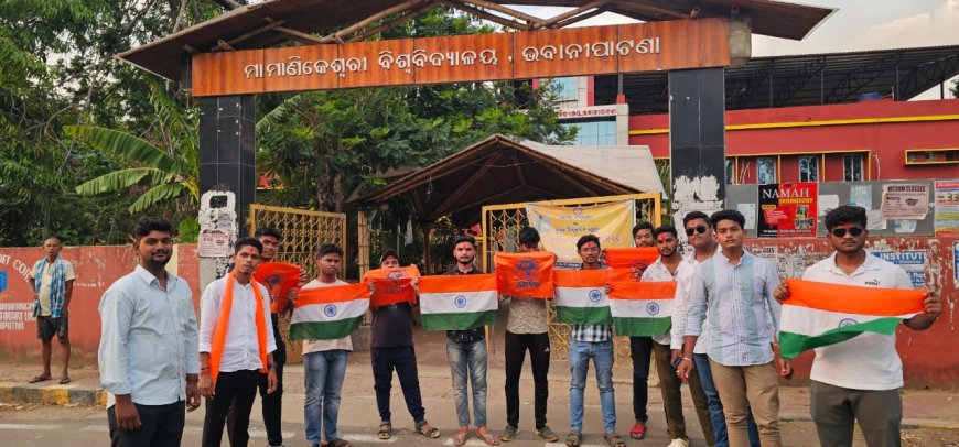 ଏବିଭିପି ପକ୍ଷରୁ ଅପରେସନ ସିନ୍ଦୁର କୁ ସ୍ୱାଗତ।