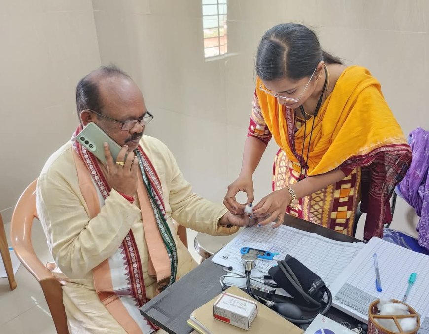 ଫୁଲବାଣୀ ବିଧାୟକ ଙ୍କ ଆୟୁଷ୍ମାନ ଆରୋଗ୍ୟ କେନ୍ଦ୍ର ପରିଦର୍ଶନ I