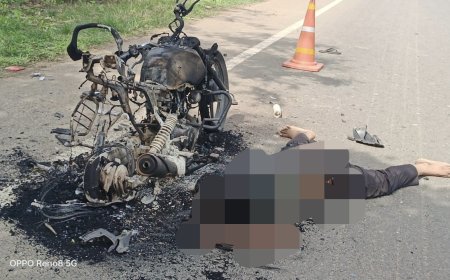 ଏ ନ ଏଚ ୨୬ ବନମାଲୀପୁର ରାସ୍ତାରେ ଅର୍ଦ୍ଧ ଦଗ୍ଧ ଅବସ୍ଥାରେ  ପୋଲିସ ଏ ଏସ ଆଇ  ଙ୍କ ମୃତ ଦେହ l