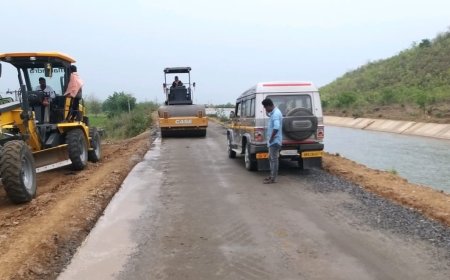 ଦୀର୍ଘ ୧୬ବର୍ଷ ବ୍ୟବଧାନ ପରେ ଉନ୍ନତି କରଣ ହେଲା କେନାଲ ରାସ୍ତା, ଉପକୃତ ହେବେ ୧୧ଟି ରାଜସ୍ୱ ଗ୍ରାମର ଚାଷୀ।