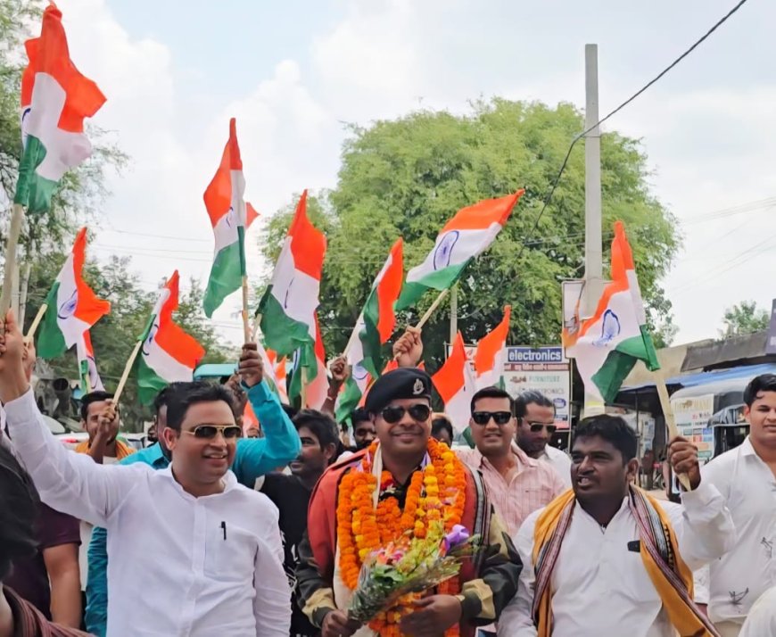 ଅବସରପ୍ରାପ୍ତ ବୀର ଯବାନ ଙ୍କୁ ଜନ୍ମଭୂମିରେ ଉଚ୍ଛସ୍ୱିତ ସ୍ୱାଗତ ଓ ସମ୍ବର୍ଦ୍ଧନା l