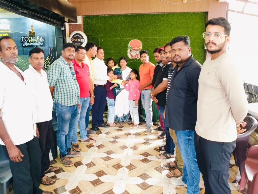 ଶମ୍ଭୂ ଚନ୍ଦନ ପରିବାର କୁ ସାହାର୍ଯ୍ୟ ଓ ସହୋଯାଗ ର ହାଥ ବଢେଇଲେ ଅଲ ଷ୍ଟାର୍ କ୍ରିକେଟ କ୍ଲବ ।