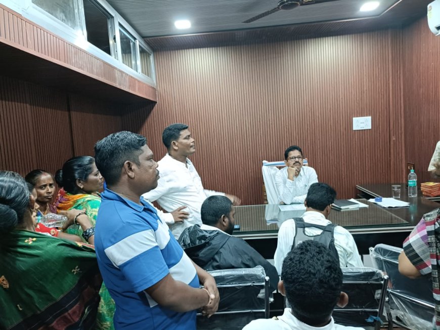 ବିକଶିତ ଗାଁ ବିକଶିତ ଓଡ଼ିଶା ଅନୁଦାନକୁ ନେଇ ଜନ ପ୍ରତିନିଧି ଓ ବ୍ଲକ ପ୍ରଶାସନ ମୁହାଁମୁହିଁ