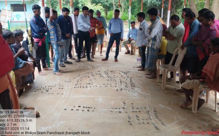 ଆର ସି ଡି ସି ପକ୍ଷରୁ ଭିକ୍ଷା ହାଟପଦା ଠାରେ ସାଧାରଣ ବୈଠକ ଅନୁଷ୍ଠିତ ଓ ପଞ୍ଚଭୁତ ଯୋଜନା ଉପରେ ଆଲୋଚନା।