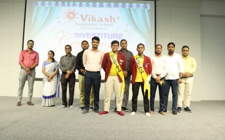 ବିକାଶ ଆବାସିକ ବିଦ୍ୟାଳୟରେ ଇନଭେଷ୍ଟିଚର୍ ସେରିମନି ୨୦୨୫