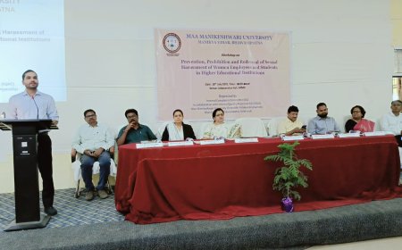 ମା ମାଣିକେଶ୍ଵରୀ  ବିଶ୍ୱବିଦ୍ୟାଳୟରେ  ଯୌନ ଉତ୍ପୀଡନ ଉପରେ କର୍ମଶାଳା ଅନୁଷ୍ଠିତ
