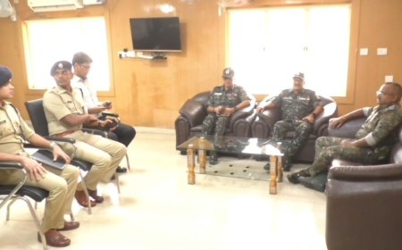 ଆଇଜି ଅପରେସନ ଟିମ୍ ର ଦୁଇ ଦିନିଆ କନ୍ଧମାଳ ଗସ୍ତ, ମାଓ ଦମନ ପାଇଁ  ବ୍ଲୁ ପ୍ରିଣ୍ଟ ।