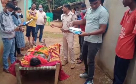 ବେକରେ ଫାଶୀ ଲଗେଇ ମହିଳାଙ୍କ ଆତ୍ମହତ୍ୟା ।