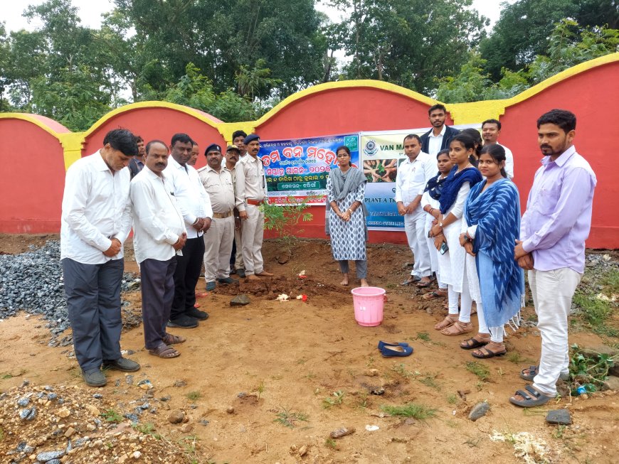 ଯେଏମଏଫସି କୋର୍ଟରେ 76ତମ ବନ ମହୋତ୍ସବ ପାଳିତ ।