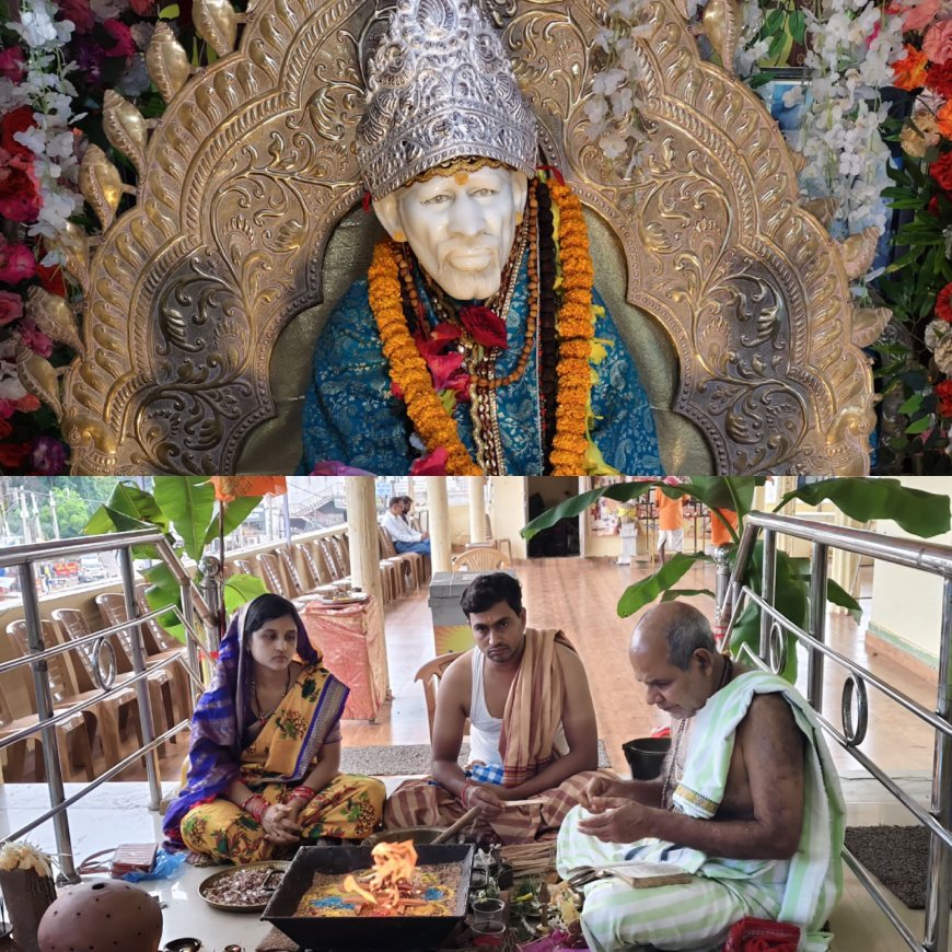 ଶ୍ରୀ ଶିରିଡି ସାଇବାବାଙ୍କ ଓମ୍ ସାଇ ଦ୍ବାରିକାମାୟୀ ରେ ଗୁରୁପୁଣ୍ଣିମା ପାଳିତ