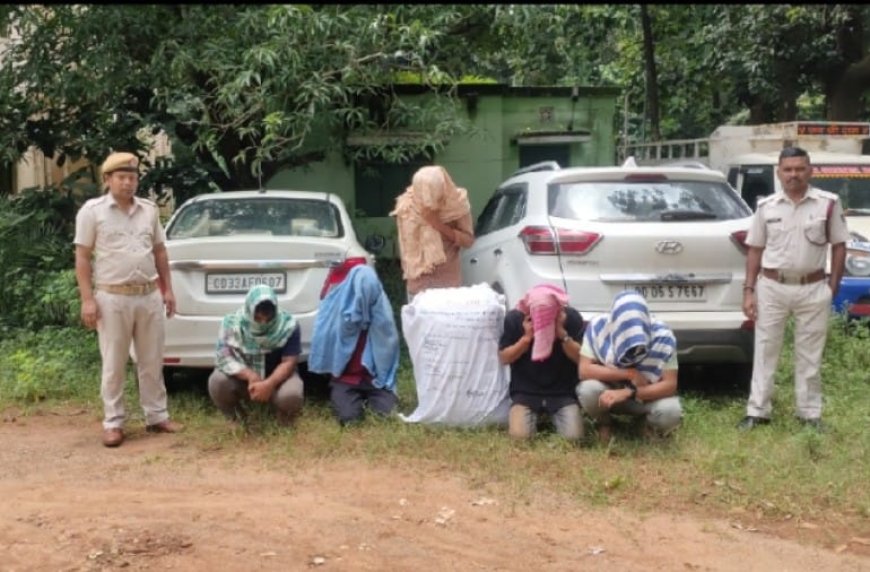 ଫିରିଙ୍ଗିଆ ପୋଲିସ ଦ୍ୱରା ଦୁଇଟି କାର ସହ ୨୭ କିଲୋ ଗଞ୍ଜେଇ ଜବତ I ପାଞ୍ଚ ଜଣ ବିଟେକ ଛାତ୍ର ଗିରଫ I