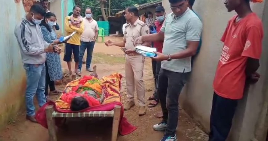 ବେକରେ ଫାଶୀ ଲଗେଇ ମହିଳାଙ୍କ ଆତ୍ମହତ୍ୟା ।