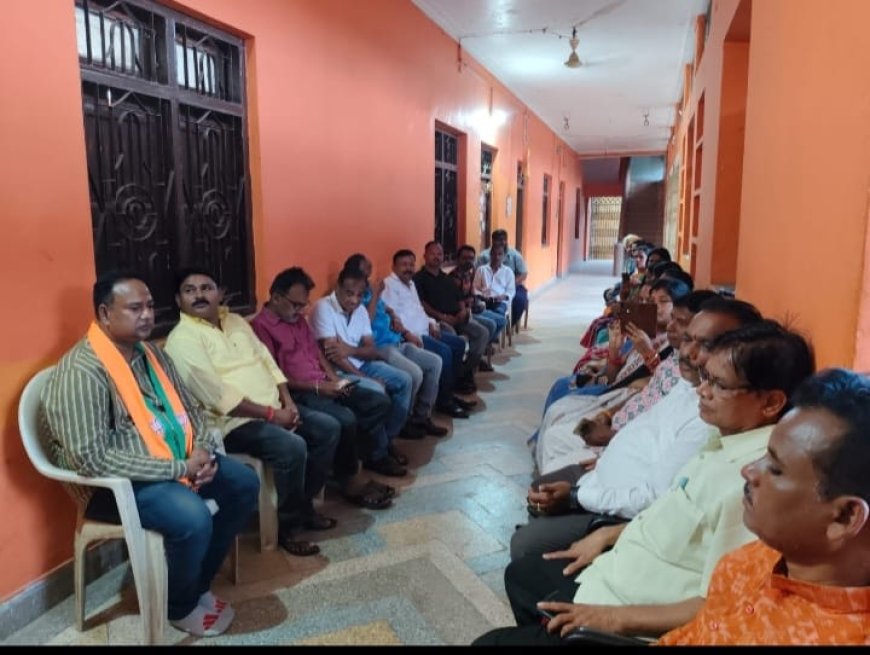 ଭବାନୀପାଟଣା ନଗର ମଣ୍ଡଳ ମହିଳା ମୋର୍ଚ୍ଚାର ପୂର୍ବତନ ସଭାନେତ୍ରୀ ଗୀତା ସାହୁଙ୍କ ଅକାଳ ବିୟୋଗ ।