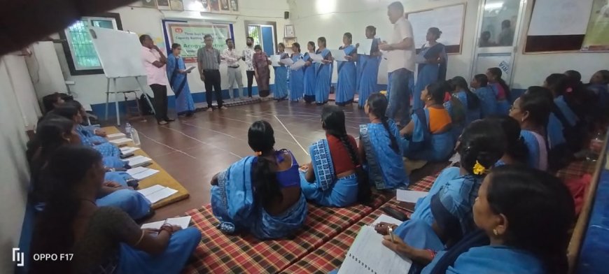 ସ୍ୱାସ୍ଥ୍ୟ ବିଭାଗ “ଆରୋଗ୍ୟ ପଥେ”ତାଲିମ ନେଲେ ଫିରିଙ୍ଗିଆ ବ୍ଲକ୍ ର ୧୬୫ ଜଣ ଆଶା କର୍ମୀ।