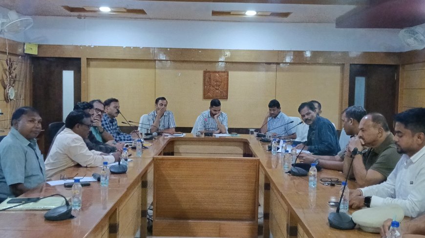 ଜିଲ୍ଲାସ୍ତରୀୟ ୭୯ତମ ସ୍ଵାଧୀନତା ଦିବସ ପାଳନ ଉପଲକ୍ଷେ ପ୍ରସ୍ତୁତି ବୈଠକ।