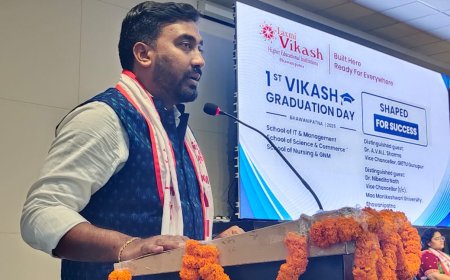 ବିକାଶ ଉଚ୍ଚ ଶିକ୍ଷା ଅନୁଷ୍ଠାନ ସମୂହର ପ୍ରଥମ ସ୍ନାତକ ଦିବସ ପାଳିତ।