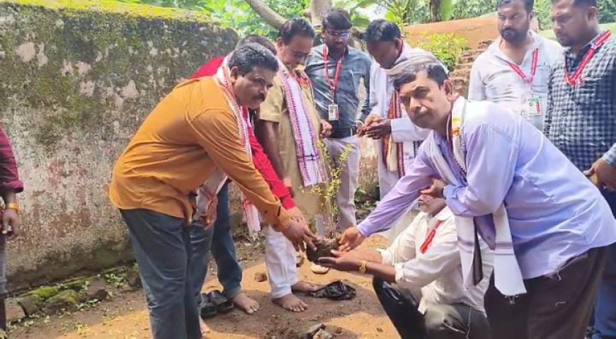 ନୁଆଁଗୁଡ଼ା ସରକାରୀ ପ୍ରାଥମିକ ବିଦ୍ୟାଳୟ ପରିସରରେ ଓୟୁ ଡବ୍ଲୁଜେ ସାମ୍ବାଦିକ ସଙ୍ଘ ପକ୍ଷରୁ ବୃକ୍ଷ ରୋପଣ ଓ ବନ୍ଧୁ ମିଳନ କାର୍ଯ୍ୟକ୍ରମ।