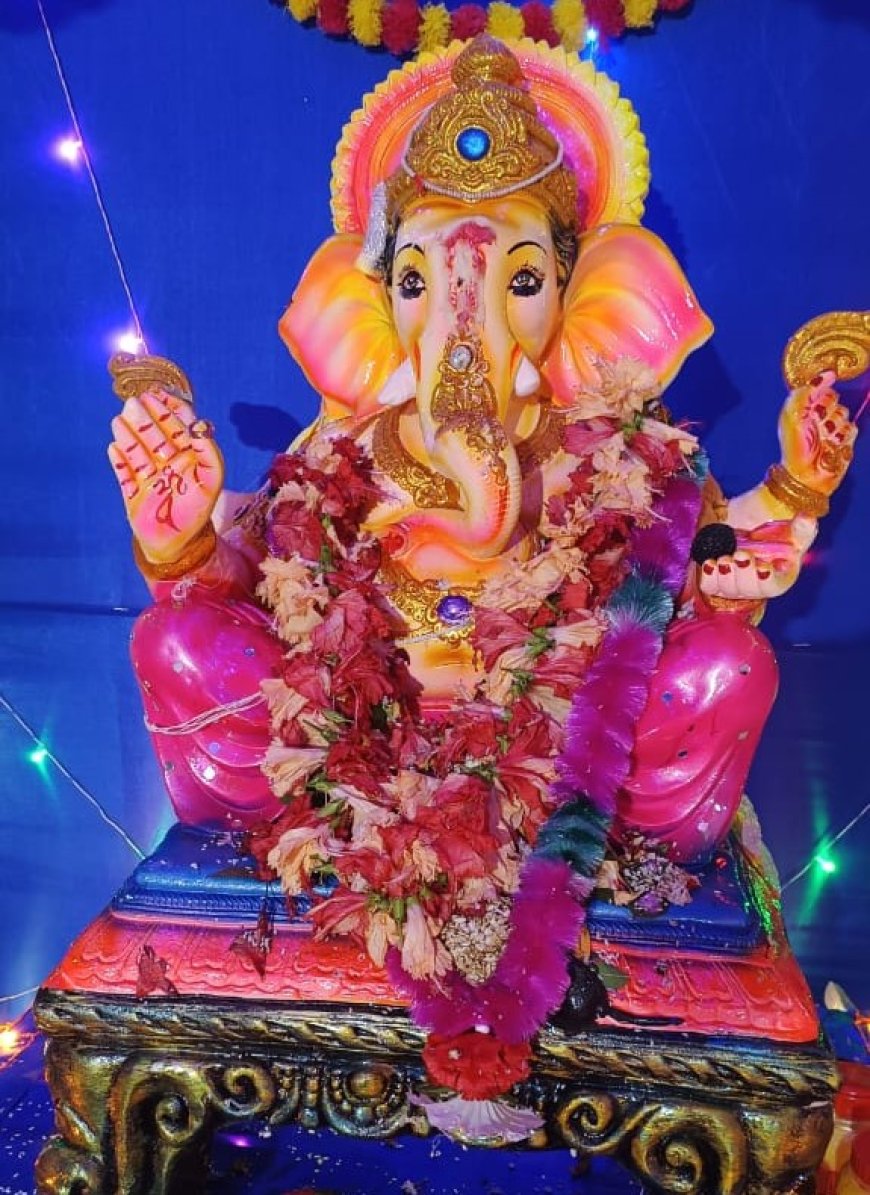 ଝରିଗାଁର କୋଣେ ଅନୁକୋଣେ ଗଣେଶ ଚତୁର୍ଥୀ ପାଳିତ ।