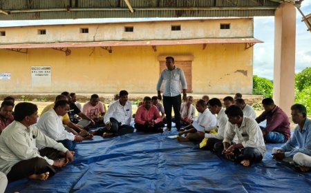 ବିଜେପି ପକ୍ଷରୁ ବ୍ଳକ ସ୍ତରୀୟ ନୁଆଁଖାଇ ଭେଟଘାଟ ପାଇଁ ପ୍ରସ୍ତୁତି ବୈଠକ ଅନୁଷ୍ଠିତ ।