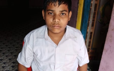 ସରକାରୀ ସହାୟତା ଅପେକ୍ଷାରେ ବିକଳାଙ୍ଗ ବିଜୟ ।