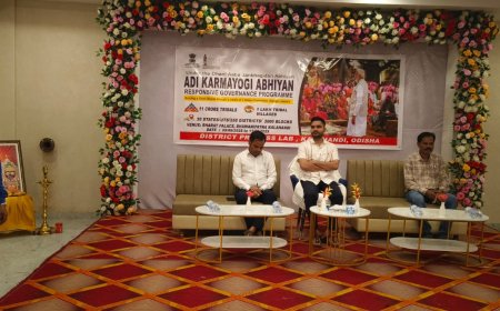 ଆଦି କର୍ମଯୋଗୀ ଅଭିଯାନ ସଂପର୍କୀତ ଜିଲ୍ଲାସ୍ତରୀୟ ତାଲିମ ଶିବିର ଉଦଘାଟିତ।