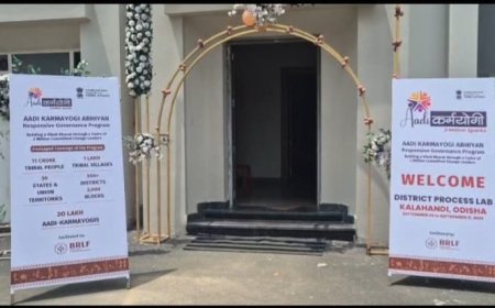 ଭବାନୀପାଟଣା ଠାରେ ଆଦି କର୍ମଯୋଗୀ ଅଭିଯାନ ଜିଲ୍ଲା ସ୍ତରୀୟ କର୍ମଶାଳା ଆୟୋଜିତ।