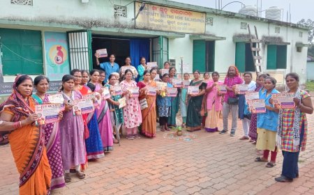 ବାଲନ୍ଦାପଡା ମା ଗୃହ ତ୍ରୟୋଦଶ ପ୍ରତିଷ୍ଠା ଦିବସ ରେ ଯୋଗଦେଲେ ମହିଳା ହିଂସା ବିରୋଧି ସଂଗଠନ (ଓାଭା) ର ସଦସ୍ୟା ମାନେ।