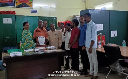 ମହାମହିମ ରାଷ୍ଟ୍ରପତିଙ୍କ ଉଦ୍ଦେଶ୍ୟରେ ଭାରତ ମୁକ୍ତି ମୋର୍ଚ୍ଚା ତରଫରୁ ତହସିଲ ଦାର ଙ୍କୁ ଦାବିପତ୍ର   ।