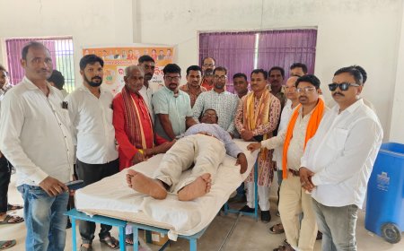 ରକ୍ତ ଦାନ ମହତ ଦାନ ।