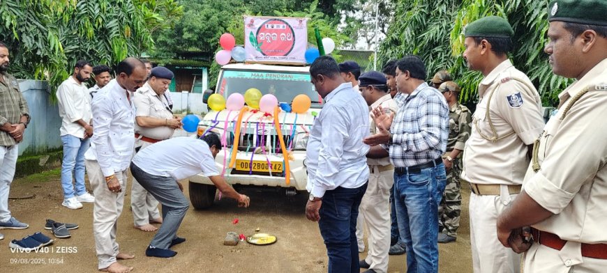 ବନବିଭାଗ ପକ୍ଷରୁ ସବୁଜ ରଥ ଶୁଭାରମ୍ଭ କଲେ ବିଧ୍ୟାୟକ।