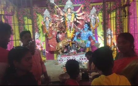 ତୁମୁଡି଼ବନ୍ଧ ଦଶହରାରେ ମାଁ ଙ୍କ ଦୁର୍ଗା ପୂଜାରେ ମଜାର ସରଗରମ