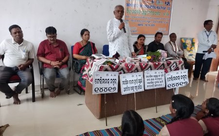 ବିଶ୍ୱ ମାନସିକ ସ୍ୱାସ୍ଥ୍ୟ ଦିବସ ରେ ସାମୁହିକ ଜନ ସଚେତନତା।