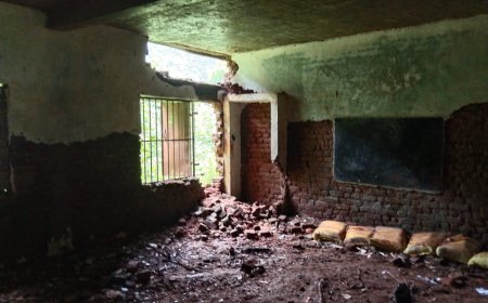 ସଡ଼କିଙ୍ଗିଆ ପ୍ରାଥମିକ ବିଦ୍ୟାଳୟର ଶୋଚନୀୟ ଅବସ୍ଥା