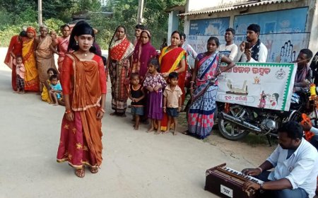 ଜୟ ଜଗନ୍ନାଥ ନାଟ୍ୟଗୁରୁ କଳା ସଙ୍ଘ ପକ୍ଷରୁ ପୋଷଣ ସଚେତନତା କାର୍ଯ୍ୟକ୍ରମ।