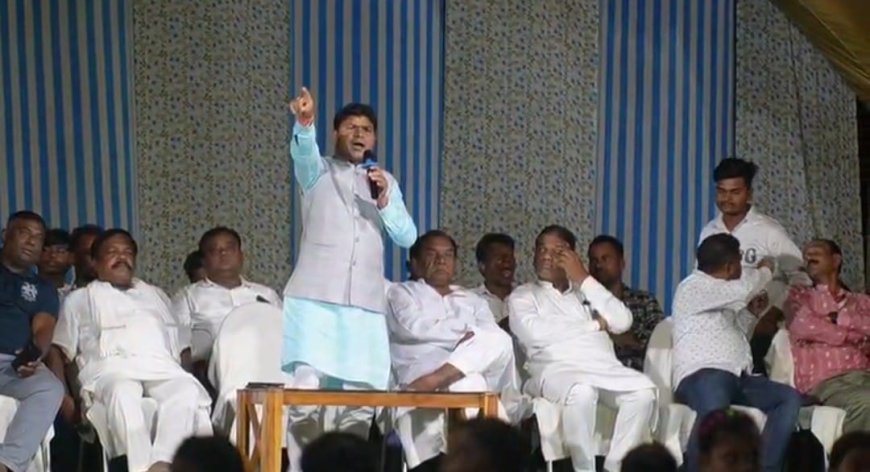 ଝରିଗାଁରେ ବିଜୟା ଦଶମୀ ପାଳିତ ।