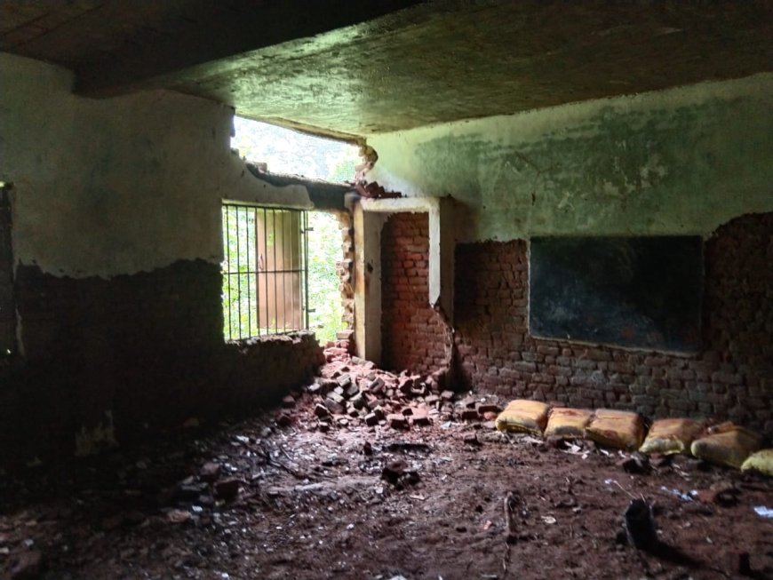 ସଡ଼କିଙ୍ଗିଆ ପ୍ରାଥମିକ ବିଦ୍ୟାଳୟର ଶୋଚନୀୟ ଅବସ୍ଥା